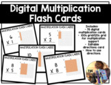 Digital Multiplication Flash Cards