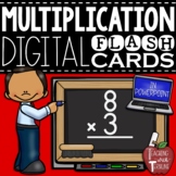 Digital Multiplication Flash Cards in PowerPoint {Answers 