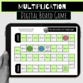 Digital Multiply 2 Digit by 1 Digit Board Games {Google Slides}