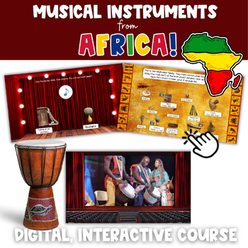 Preview of Digital Music Game | Listening and Identifying Instruments from Africa