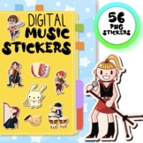 Digital Music Stickers - Growing Bundle