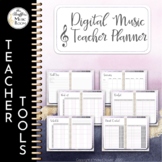 Digital Music Teacher Planner