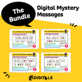 Digital Mystery Messages Bundle | Google Slides™ & Seesaw™