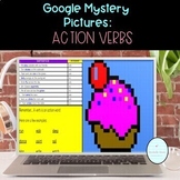 Digital Mystery Picture: Action Verbs