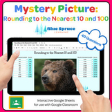 Digital Mystery Picture: Rounding to the Nearest 10 and 10