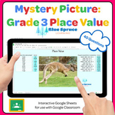 Digital Mystery Pictures: Grade 3 Place Value! Pixel Art