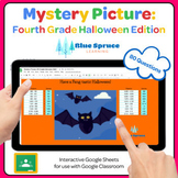 Digital Mystery Pictures: Grade 4 Halloween Edition! Pixel Art