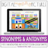 Digital Mystery Pictures // Synonyms & Antonyms // No Prep