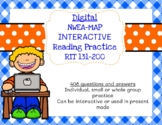 Digital NWEA-MAP INTERACTIVE Reading Practice (RIT 131-200)