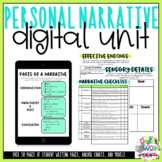 Digital Narrative Writing Unit (Google Slides)