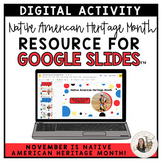 Digital Native American Heritage Month Activity Digital Re