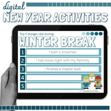 Digital New Year Activities {New Year Goals, Word Search, 