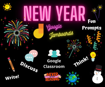 Preview of Digital New Year Collaborative Jamboards