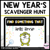 Digital New Year's Scavenger Hunt