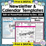 Digital Newsletters & Digital Calendars Communication Tool