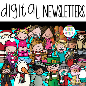 Preview of Digital Newsletters {SET 1}
