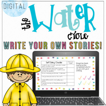 Preview of Digital Nonfiction Writing | Water Cycle Stories