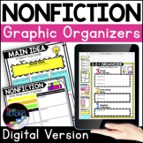 Nonfiction Graphic Organizers, Digital Reading Response, D
