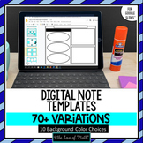 Digital Note Templates for Google Slides™ 