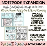 Digital Notebook EXPANSION Principles & Floor Planning | I
