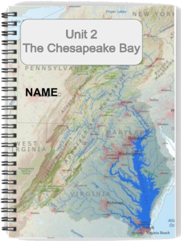 Preview of Digital Notebook Oceanography: Unit 2 "The Chesapeake Bay" (includes 3 labs)