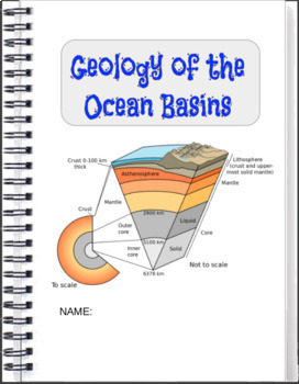 Preview of Digital Notebook Oceanography:  Unit 3:  "Geology of the Seafloor"