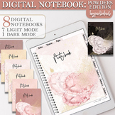 Digital Notebook: Powders Edition