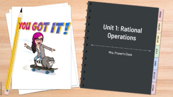 Preview of Digital Notebook: Rational Operations