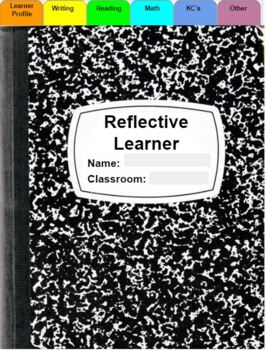 Preview of Digital Notebook - Reflective Learner (Level 2-3)