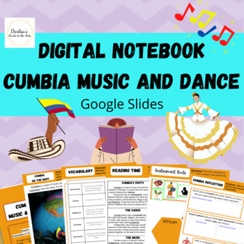Preview of Digital Notebook "Roots of Cumbia Music and Dance"