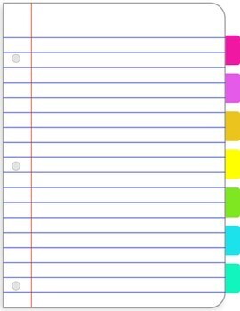 Traders Mall recommendation page: 42  Notebook Paper Template Google