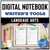 Digital Notebook Writer's Tools Reference for Middle Schoo