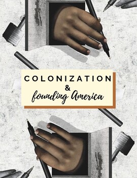 Preview of Digital Notebook for Colonization and Founding Ideas Unit