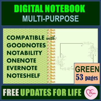 Preview of Digital Notebook for Students and Teachers