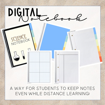 Preview of Digital Notebooks