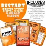 Digital  Novel Study Journal for Restart by Gordon Korman 
