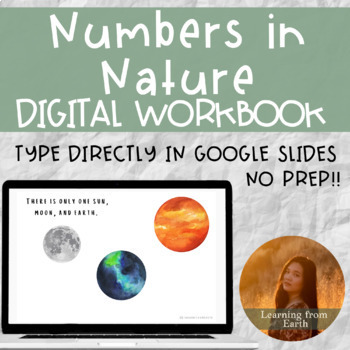 Preview of Digital Numbers in Nature (Google Slides)