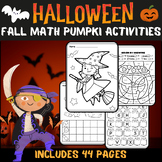 Digital  October Halloween Fall Math Pumpki Activities | 3