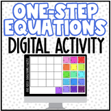 Digital One-Step Equations Puzzle | Google Slides | Distan