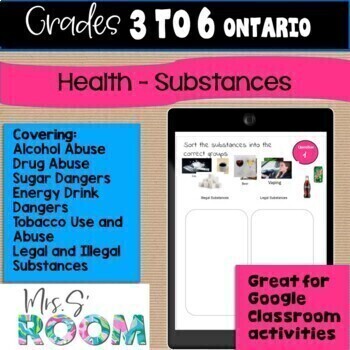 Preview of Digital Ontario Grades 3 to 8 Health:  Substance Abuse