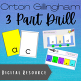 Digital Orton Gillingham Three Part Drill