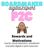 Digital P2C - Rewards and Motivations Words (Boardmaker Cl