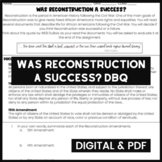 Digital & PDF - Was Reconstruction a Success? DBQ