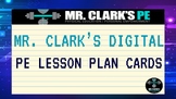 Digital PE Lesson Plan Cards