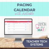Digital Pacing Calendar and Plan Book with AirTable