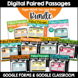 Digital Paired Passages Bundle Google Forms