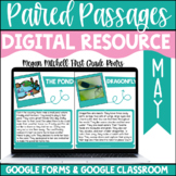 Digital Paired Passages May Google Classroom Google Slides