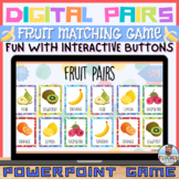 Fruit Pairs Matching Game for PowerPoint a Fun and Interac
