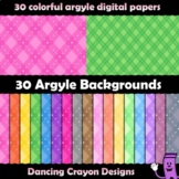 Clip Art Backgrounds Fabric Pattern | Argyle Digital Papers