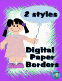 Digital Paper Frames Mixed bundle